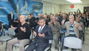  Ülkücü hareketin merhum lideri Alparslan Türkeş Karaman'da anıldı