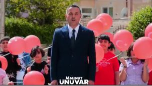 Ünüvar, Çocuklara Mesajını Video Kliple Verdi