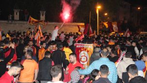 Galatasaray'ın şampiyonluğu Karaman'da coşkuyla kutlandı
