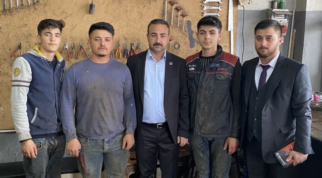 İşçi Soyfidan Sanayide İş Başında