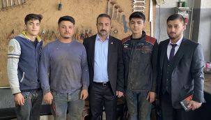 İşçi Soyfidan Sanayide İş Başında