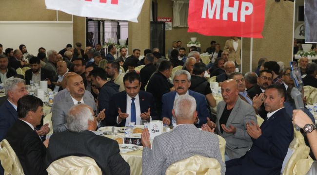 Karaman'da ülkücüler tek yürek oldu