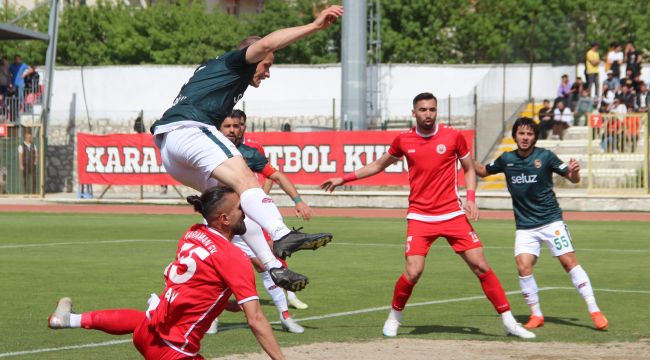 Karaman FK, Oflamadan kazandı 