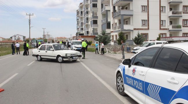 Otomobilin çarptığı 7 yaşındaki çocuk yaralandı 