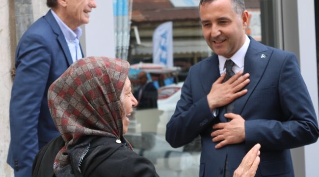 Ünüvar'dan teşekkür mesajı