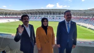 Yeni Karaman Stadyumunun son haline locadan baktılar