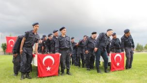Karaman'da 21 engelli çakı gibi asker oldu 