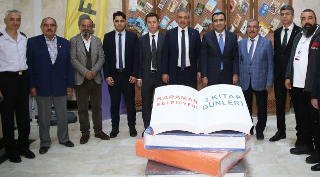 Karaman'da 3. Kitap Günleri başladı 