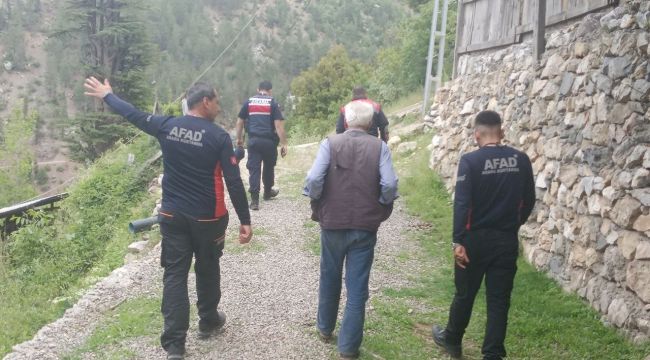 Karaman'da kayıp olarak aranan şahıs evine döndü 