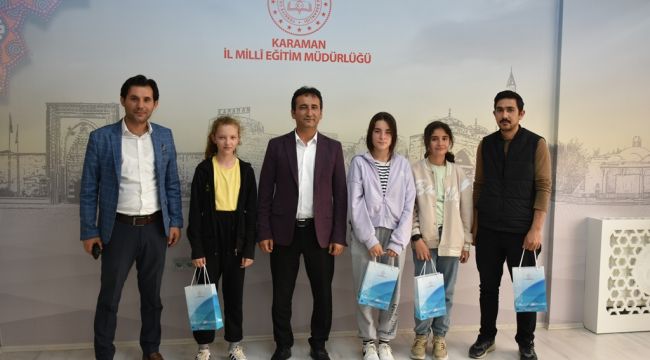Karamanlı öğrenciler hazırladıkları proje ile bölge üçüncüsü oldular