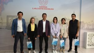 Karamanlı öğrenciler hazırladıkları proje ile bölge üçüncüsü oldular 