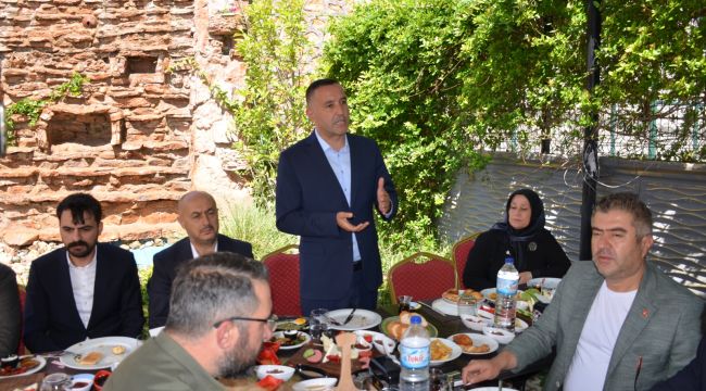 Milletvekili Adayı Ünüva, basına teşekkür etti