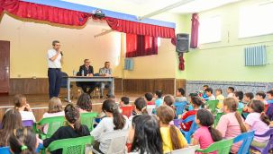 Rektör Gavgalı, mezun olduğu okulda öğrencilerle buluştu 