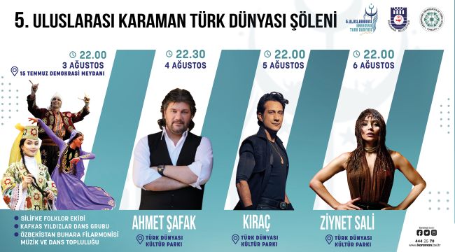 Karaman 5. Uluslararası Karaman Türk Dünyası Şöleni'ne hazırlanıyor  