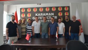 Mahmut Ünüvar'dan Gazeteciler Cemiyetine ziyaret