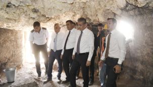 Vali Akkoyun, kazı çalışmalarını inceledi