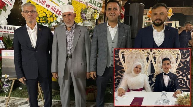 Bu düğünde davullar çaldı, davetliler salonlara sığmadı