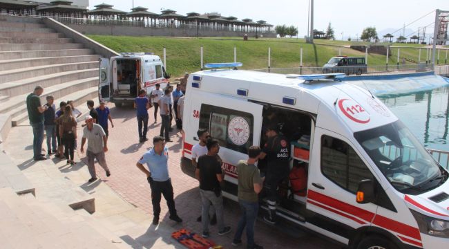 Suni gölette can pazarı, kendi kurtuldu abisi yaşam savaşı veriyor