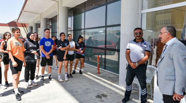 Rektör Gavgalı: "Milli sporcular yetiştirmeye devam edeceğiz"