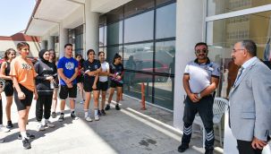 Rektör Gavgalı: "Milli sporcular yetiştirmeye devam edeceğiz"