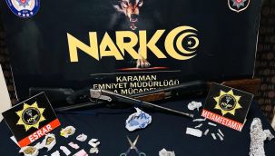 Karaman'da uyuşturucudan gözaltına alınan 1 kişi tutuklandı 
