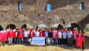 Mersinli gençler Karaman'ı tanıdı 