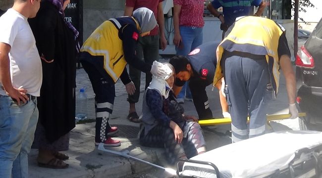 Sürücünün durumu fark etmesi faciayı önledi