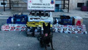 Jandarmadan kaçak tütün ve makaron operasyonu 