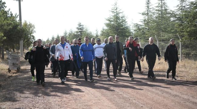 Karaman'da Amatör Spor Haftası etkinlikleri yürüyüşle başladı