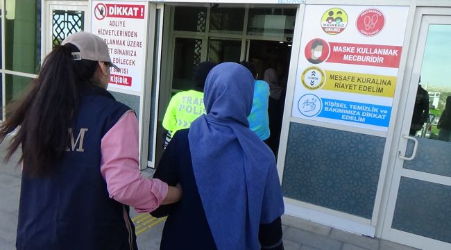 Karaman'da "Kışkaç" operasyonunda bir kadın tutuklandı 