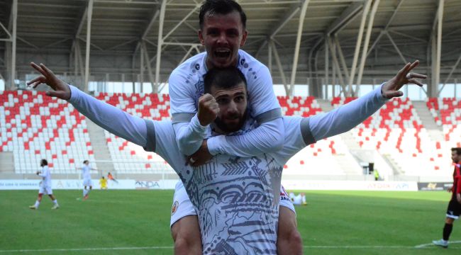 Karaman FK'dan 4-4'lük galibiyet