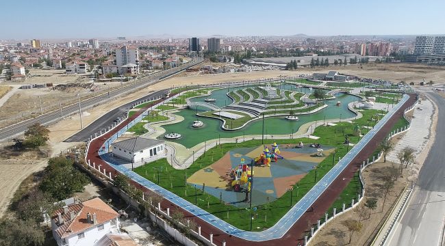 Karaman'ın yeni şehir parkı hizmete açıldı