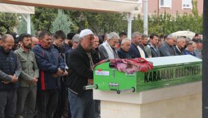 2 çocuk annesi kadın, gözyaşları arasında toprağa verildi 