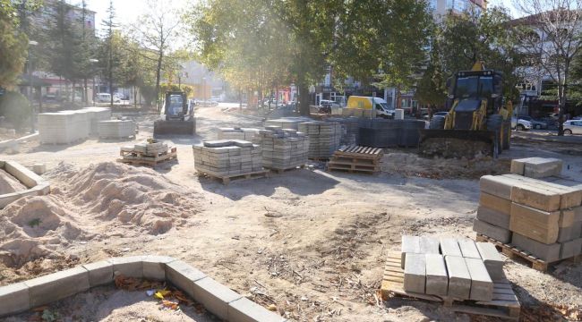 Alparslan Türkeş Parkı'nda çalışmalar sürüyor