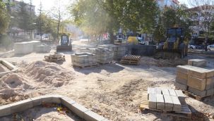 Alparslan Türkeş Parkı'nda çalışmalar sürüyor