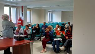 Ermenek'te hastane personeline işaret dili eğitimi verildi 