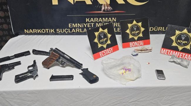 Karaman'da uyuşturucudan 3 kişi daha tutuklandı 