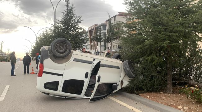 Karaman'daki bu kaza ucuz atlatıldı 