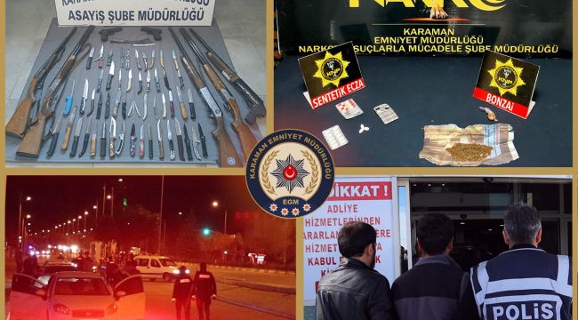 Karamanlılar emniyetin uygulamalarından memnun