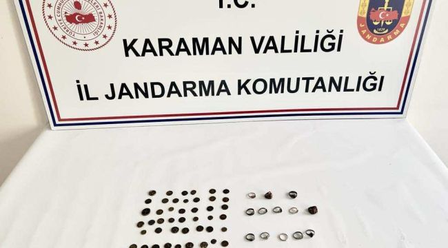 Jandarmadan tarihi eser ve uyuşturucu operasyonu