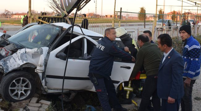 Karaman'da can pazarının yaşandığı kazada 3 kişi yaralandı