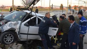 Karaman'da can pazarının yaşandığı kazada 3 kişi yaralandı