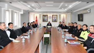 Karaman'da güvenlik tedbirleri değerlendirildi 