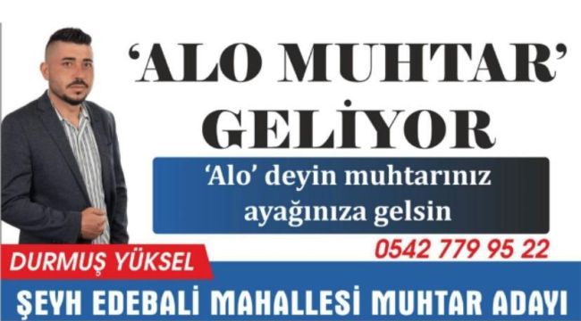 Alo Muhtar Geliyor