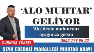 Alo Muhtar Geliyor