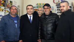 Başkan Kalaycı, Küçük Sanayi Sitesini ziyaret etti