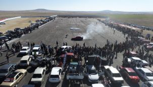 Karaman'da drift alanı ve maket hava aracı pisti törenle açıldı 