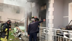 Karaman'da ev yangını korkuttu 