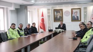 Karaman'da yolcu otobüslerinde kemer kullanımı toplantısı