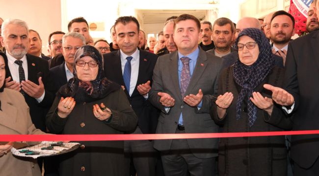 Şehit Ailelerine Yardım ve Dayanışma Derneği yeni binasına taşındı 
